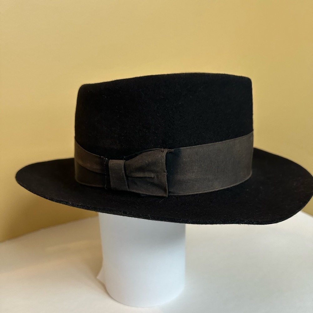 Biltmore Men’s Fedora Dark Brown Wool Felt Hat Size Small
